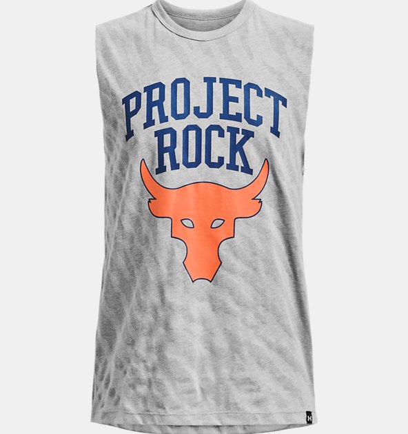 Under Armour Boys' Project Rock Show Your Bull Tank